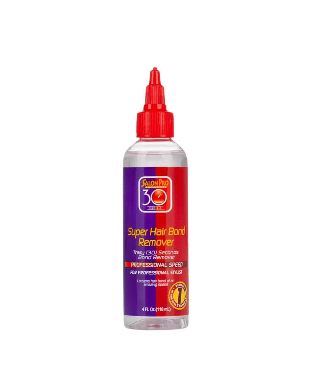 Salon Pro 30 Sec Super Hair Hold Bond Remover 4 Fl Oz
