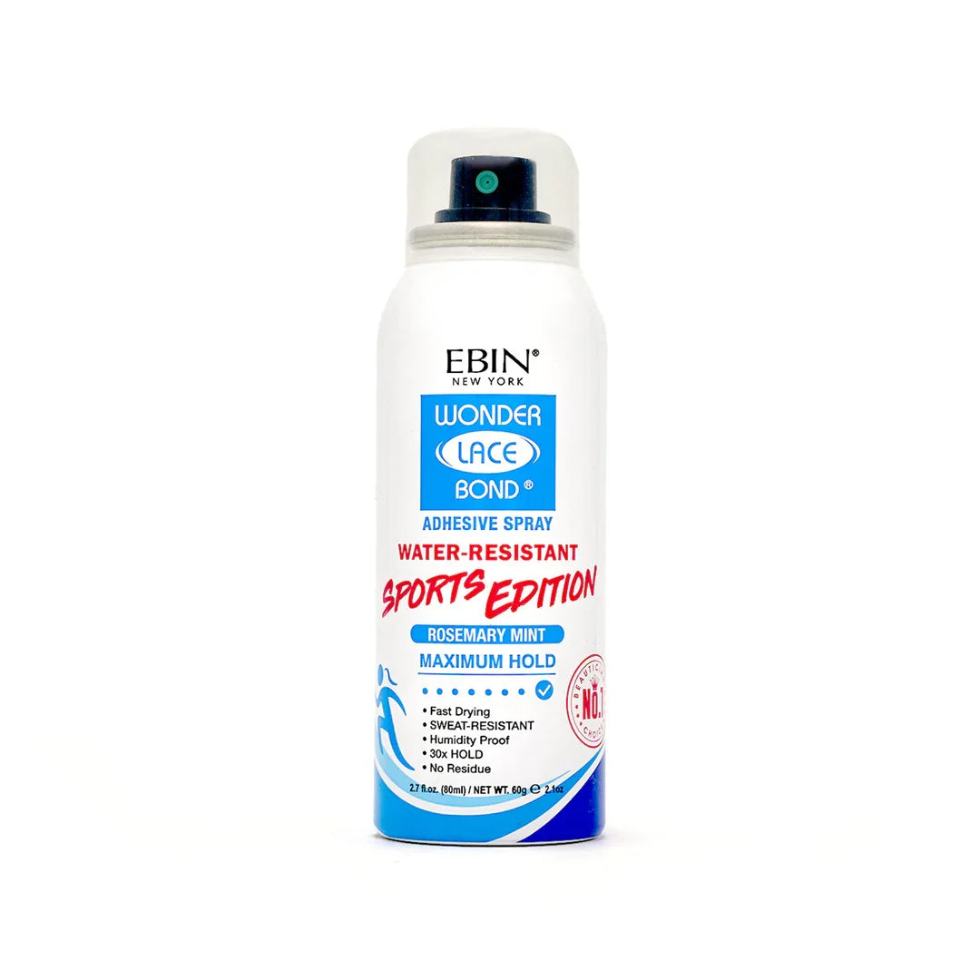 EBIN WONDER LACE ADHESIVE SPRAY WATER RESISTANT SPORTS EDITION 2.7 FL OZ
