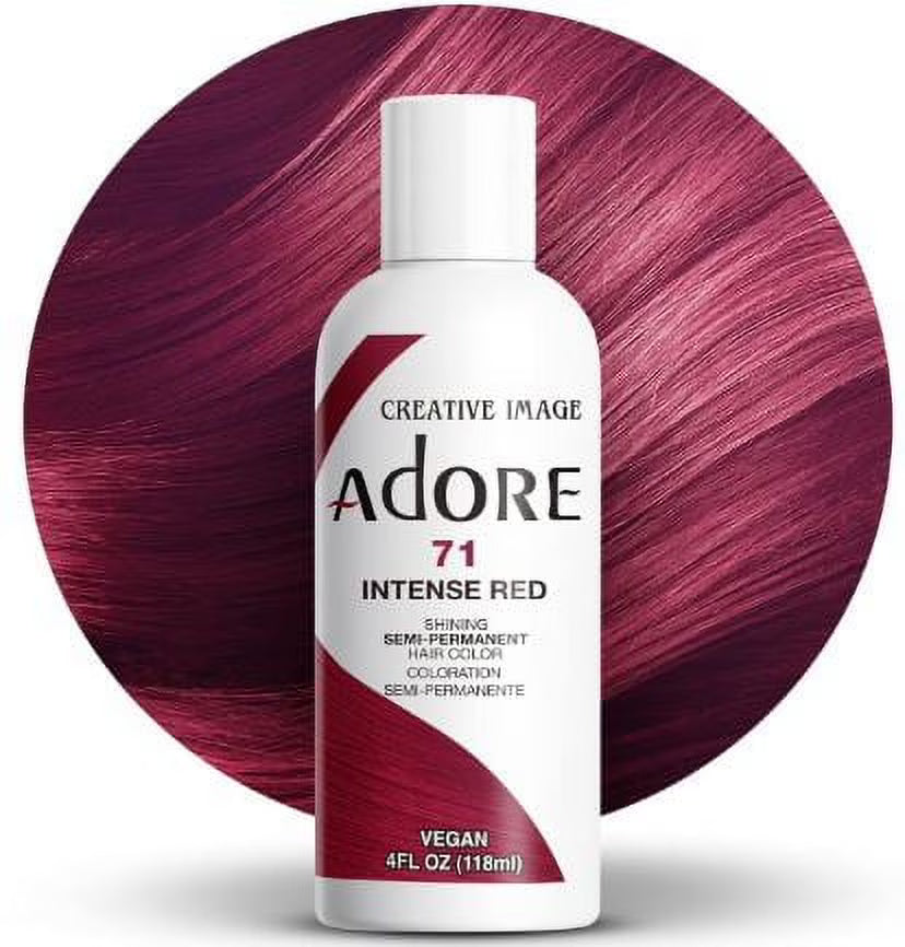 ADORE SEMI H/C 4 OZ - 71 INTENSE RED