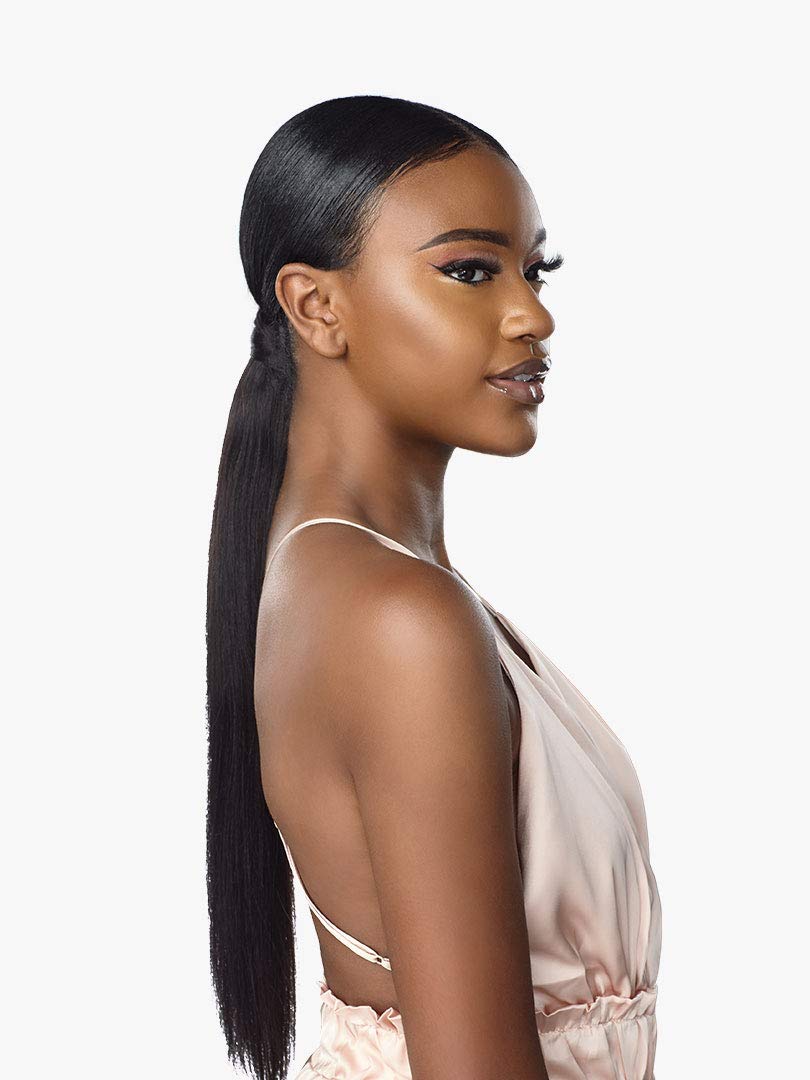 EMPIRE 100% HUMAN HAIR PONY WRAP YAKI  16 INCH COLOR 4
