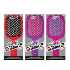 ANNIE WET & DRY DETANGLER BRUSH ASSORTED COLOR #2489