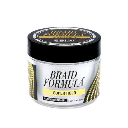 EBIN NEW YORK BRAID FORMULA CONDITIONING GEL SUPER HOLD - 3.53oz / 100mL